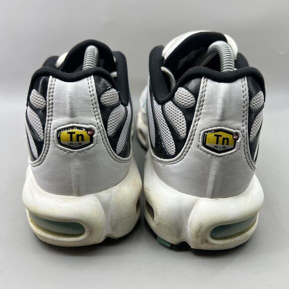 Nike Air Max Plus Tn Hyper Jade Shoes Men Size 11 White Running Comfort Sneakers - Picture 4 of 10